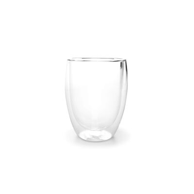 Beker 35cl dubbelwandig glas Vienna - set/2
