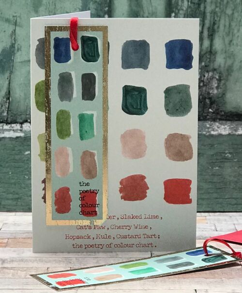 'Well Red' Bookmark Card