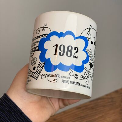 40th Birthday 1982 Mug