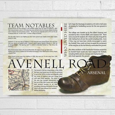 Arsenal Football Club History Print