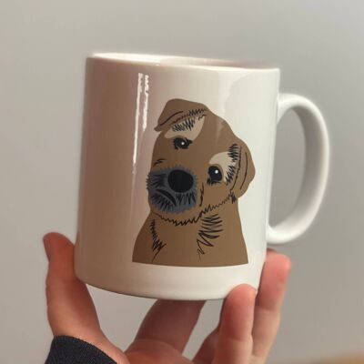 Border Terrier Mug for Dog Lover Gift
