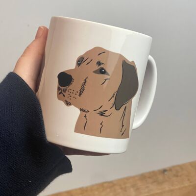 Dog Portrait Mug Breeds M-Z