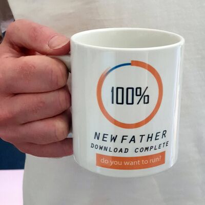 First Father's Day 100% Download Mug