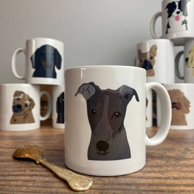 Greyhound Mug for Dog Lover Gift