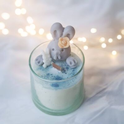 Mothers Day Bunny Scented Candle