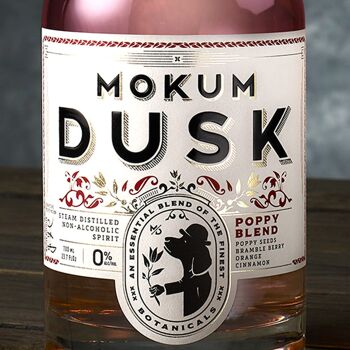Gin sans alcool, Mokum Dusk Poppy Blend 700ml 2