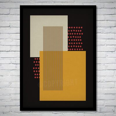 Abstract Geometric 07 Art Print