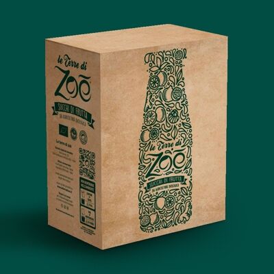 100% Organic Red Orange Juice - Bag in box 3 Liters