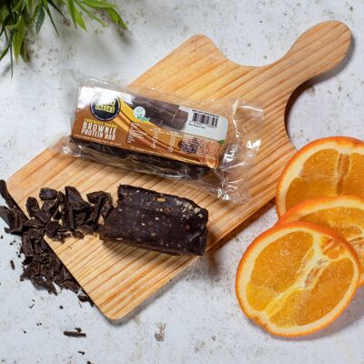 Barre protéinée Brownie au chocolat et à l'orange