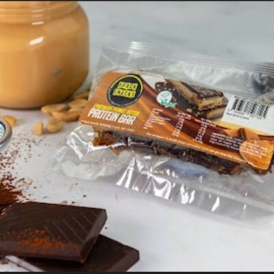 Schokoladen-Erdnussbutter-Riegel (19 g Protein)
