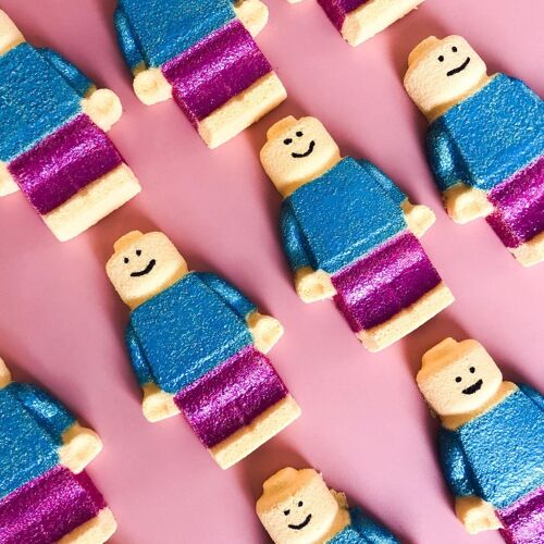 Brickman Bath Bomb In Red Berry Fragrance