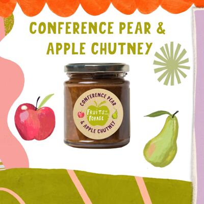 Chutney di pere e mele Conference 2,5 kg