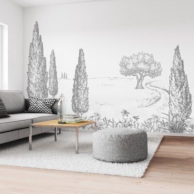 Panoramic wallpaper 336x270cm PROVENCE