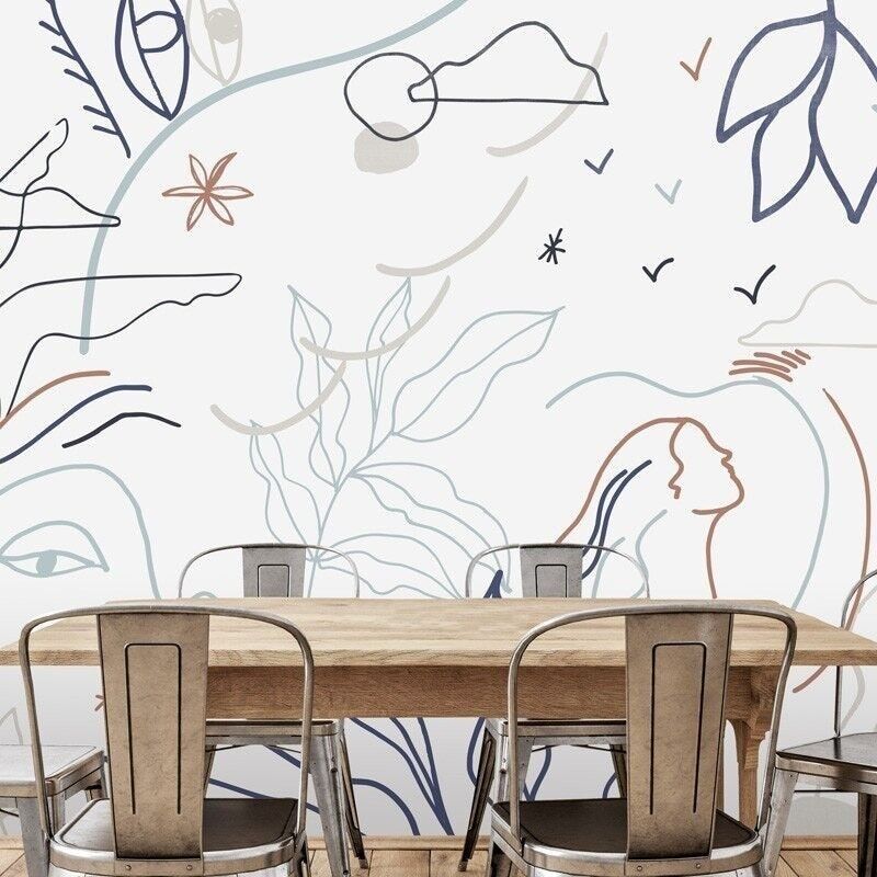 Carta da parati panoramica 432x270cm COCTEAU