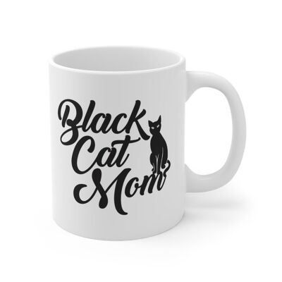 Black Cat Mom Mug, Cat Mug, Cat Gifts, Cat Present, Cat Lovers Mugs, Birthday Gifts, Funny Gifts, Funny Mug