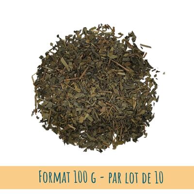 Organic Chun Mee green tea - 100g Bulk