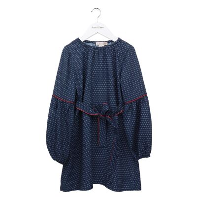 Adelia Dress - NAVY