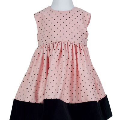 Dotty Dress - Pink