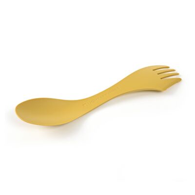 Spork large serving BIO mustyyellow bulk