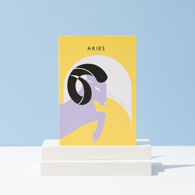 Aries Birthday Card | Zodiac | Star Sign