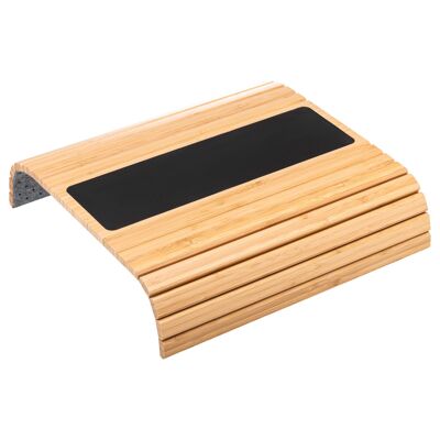 Bamboo sofa arm tray anti-slip pad