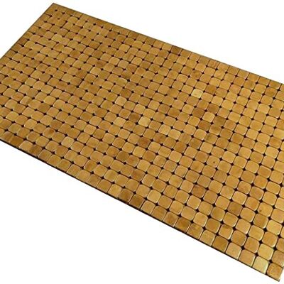 Tapis de douche en bambou