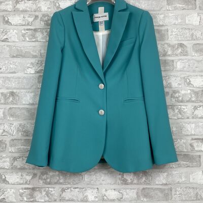 American style jacket | AQUAMARINE BLUE