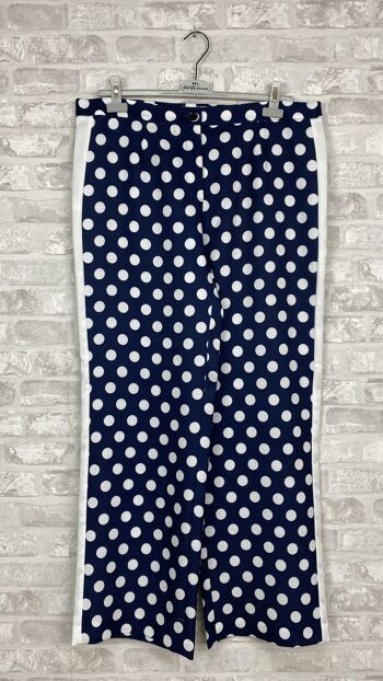 Pantalon à pois | BLEU 1