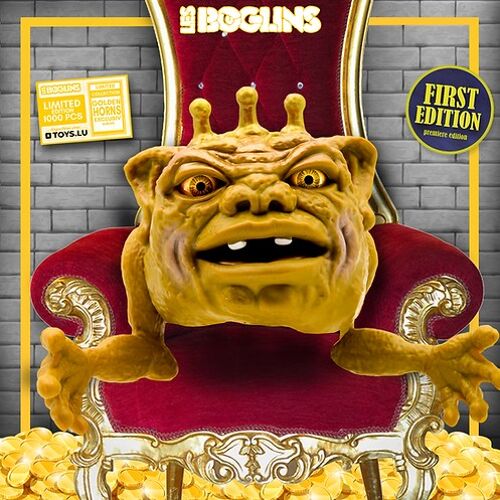 Boglins Gold Horned- King Dwork (série limitée)
