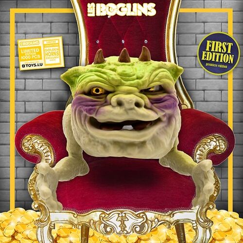 Boglins Gold Horned - King Drool (série limitée)