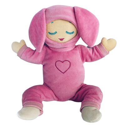 Abbigliamento per la bambola Lulla Bambola che dorme Coral - Coniglio Lulla