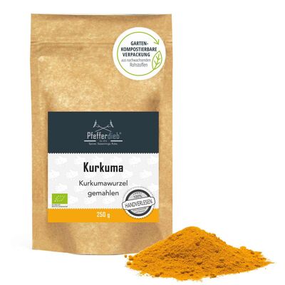 Turmeric (turmeric), ground, ORGANIC, 250g