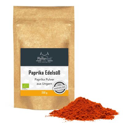 Paprika doux, moulu, Hongrois, BIO, 250g