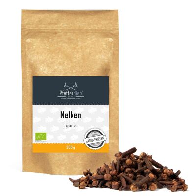 Cloves hand-selected whole, ORGANIC, 250g