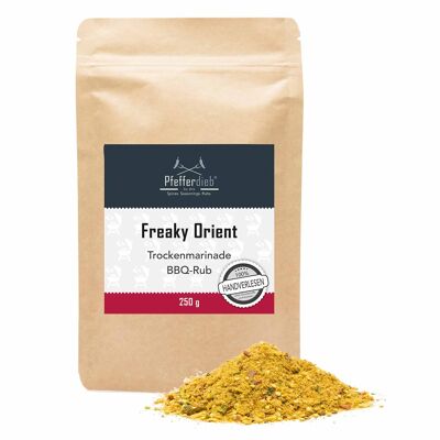 Pfefferdieb - Freaky Orient - Premium Grillgewürz, Trockenmarinade, BBQ Rub, 250g