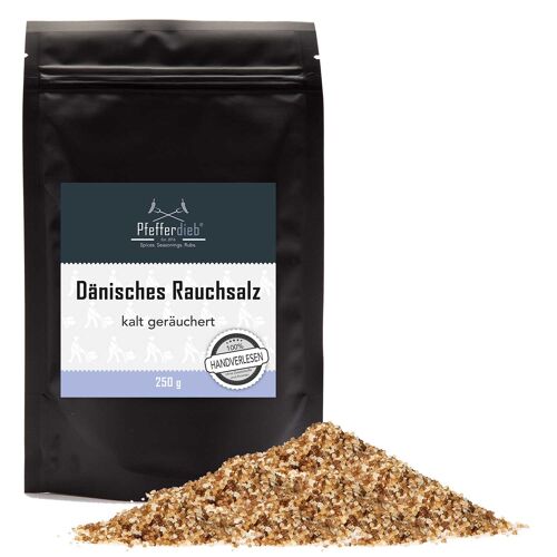 Dänisches Rauchsalz kaltgeräuchert, 250g