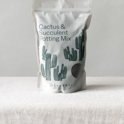 Mezcla para macetas de cactus y suculentas