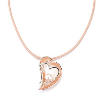 Kaba heart necklace