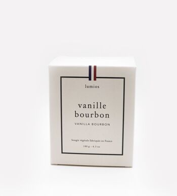 Bougie parfumée Vanille bourbon collection nature - 4 unités. 2