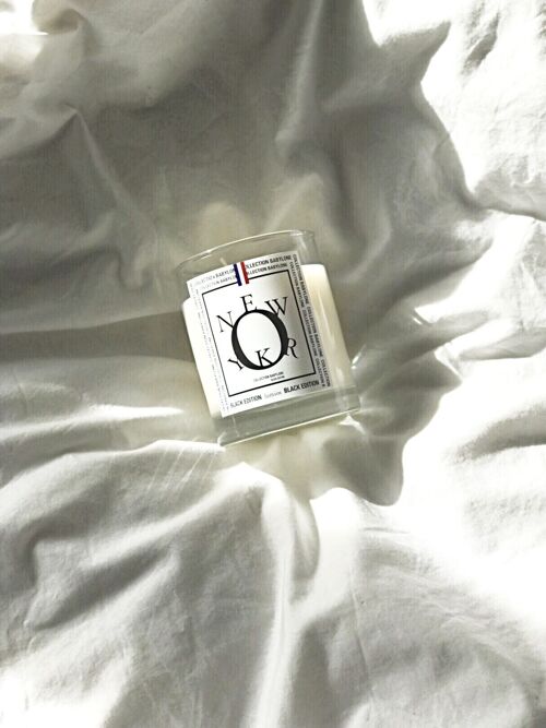 Bougie parfumée New York collection Black Edition - 4 unités.