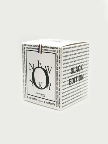 Bougie parfumée New York collection Black Edition - 4 unités. 4