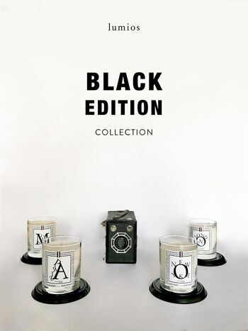 Bougies collection Black Edition - Pack découverte 8 unités 1