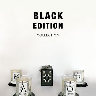 Bougies collection Black Edition - Pack découverte 8 unités