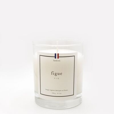 Fig scented candle nature collection - 4 units.