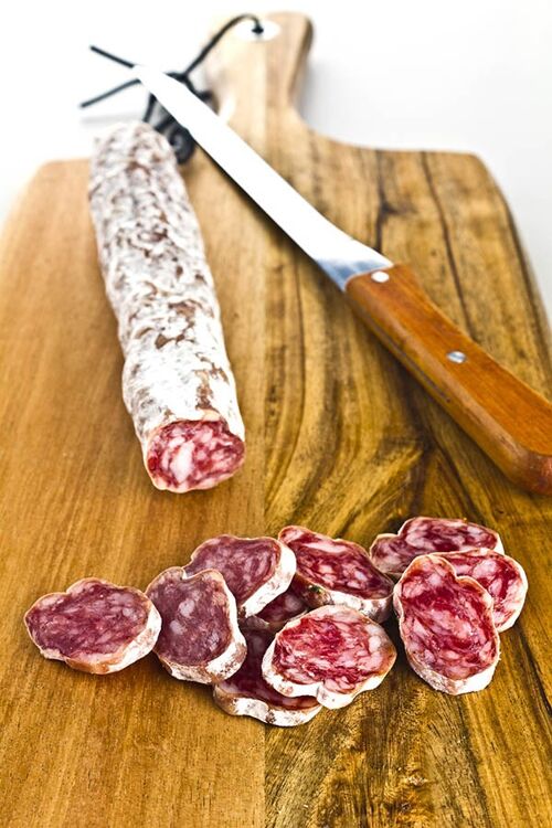 Fuet catalan ibérique, cochon noir - Saucisson catalan ibérique, cochon noir