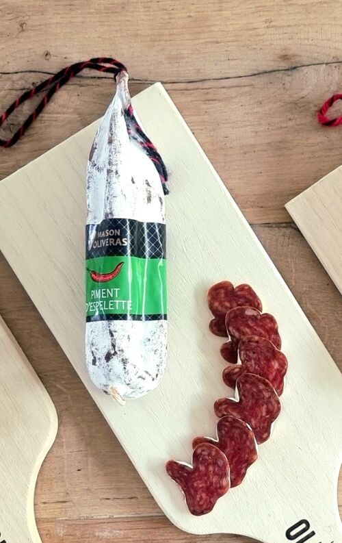 Saucisson Piment Espelette 200 g