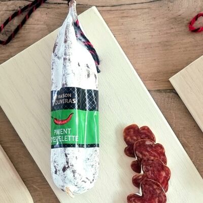 Salsiccia Di Peperoncino Espelette 200g