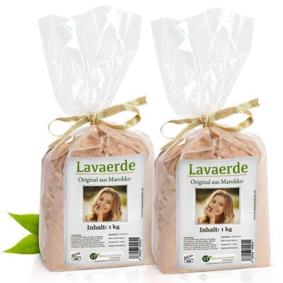 Lavaerde/Ghassoul | Original aus Marokko | 2 kg