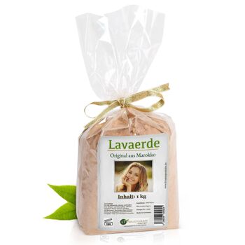 Terre de lave/Ghassoul | poudre fine pour laver les cheveux sans produits chimiques 1