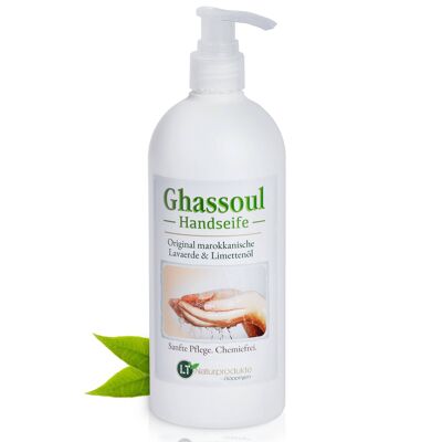 Lava earth/Ghassoul mixture for hand washing | with original Moroccan clay